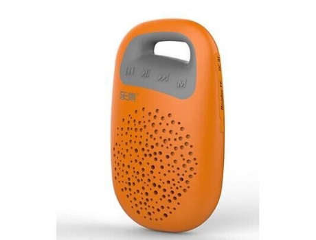 Altavoz Portátil HIGH-TECH & BIEN-ETRE (Bluetooth - Naranja)