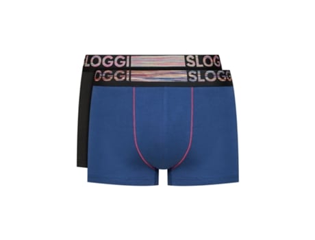 Pack 2 Boxers para Hombre SLOGGI (M - Multicolor)