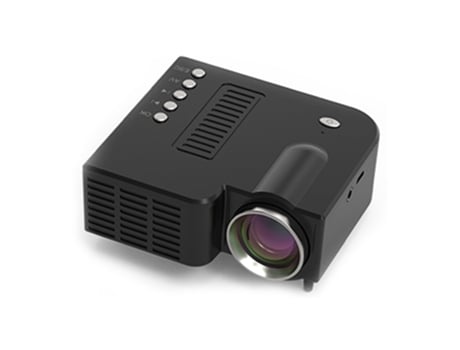 Mini Proyector SLOWMOOSE Beamer Suporte 4K (Negro)