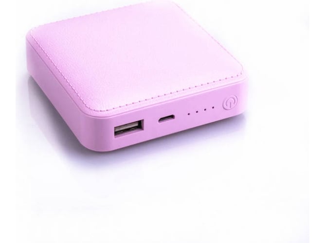 Powerbank WJS Mini Charging Treasure Rope (5000 mAh - Rosa)