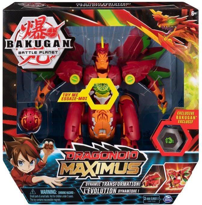 Muñeco SPIN MASTER Bakugan: Dragonoid Maximus