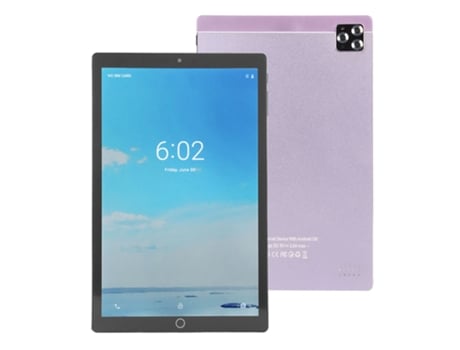 Tablet YIZHOOD B8 4G Android 10.1 5G Wi-Fi (10Inch - 6GB RAM - 128GB - Purpura)