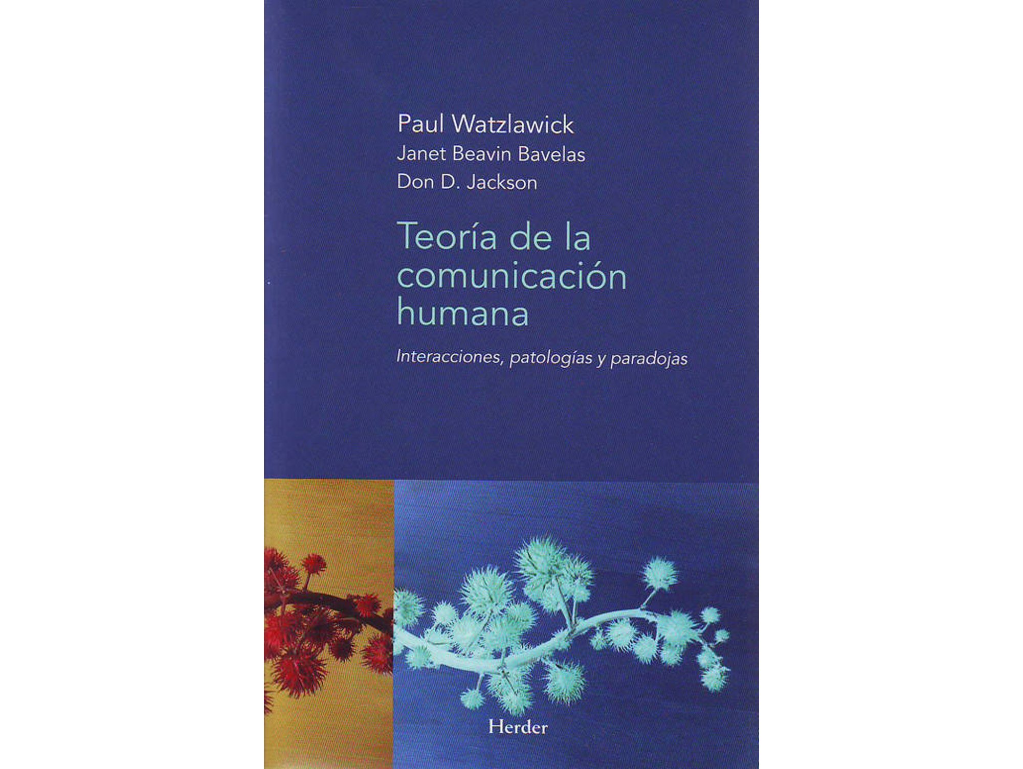 Libro Teoría De La Comunicación Humana