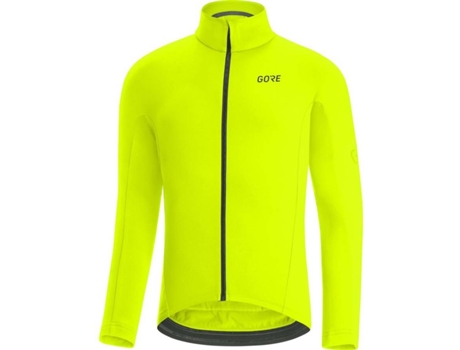 Maillot De Ciclismo para hombre c3 gore wear thermo amarillo