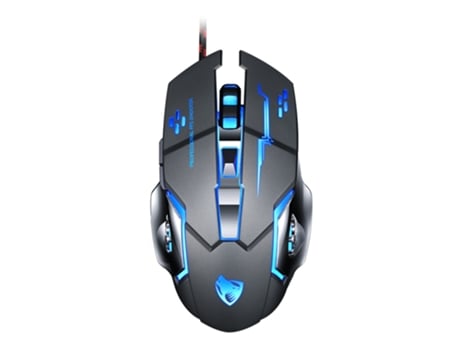 Ratón Gaming TRUMSEN V6 (6400dpi - Negro)