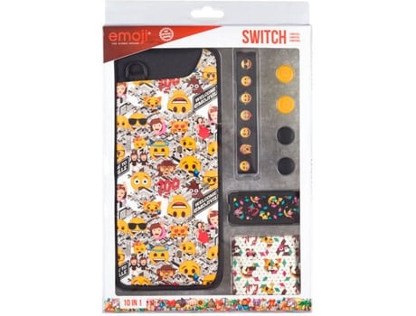 Kit Protección Nintendo Switch INDECA Emoji