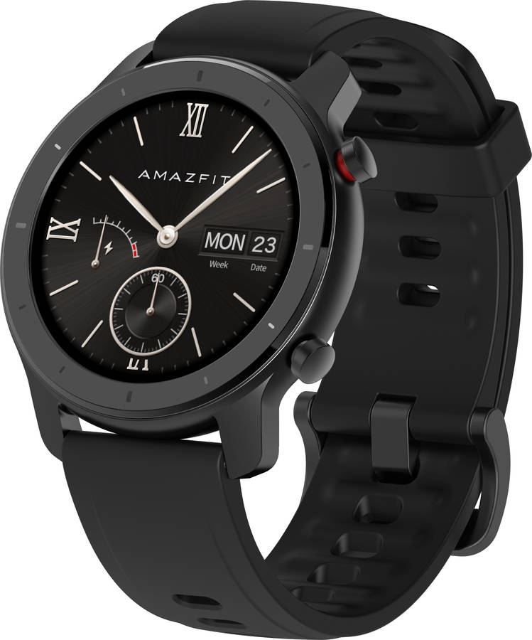 Amazfit 42 Mm negro smartwatch 42mm reloj starry black a1910 xiaomi huami gtr42mm 1.2 amoled 24 autonomía gps bluetooth deportivo lite frec. 5atm 12