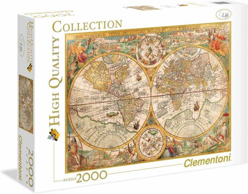 Puzzle CLEMENTONI Mapa Antiguo