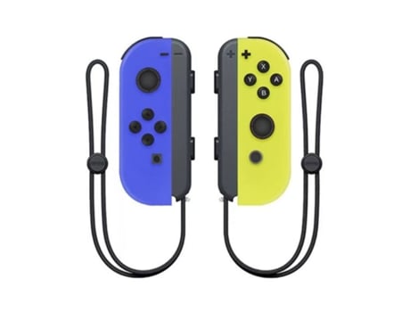 Mando compatible con Nintendo Switch Azul y Amarillo Claro (Wireless)