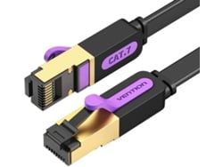 SEM MARCA Cable de red STP RJ45 (negro - 50 cm)