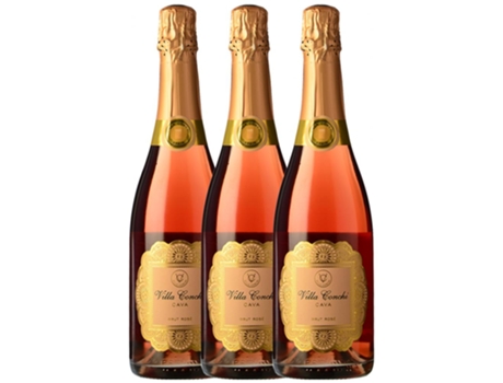 Espumante VILLA CONCHI Villa Conchi Rosé Trepat Brut Cava (0.75 L - 3 unidades)