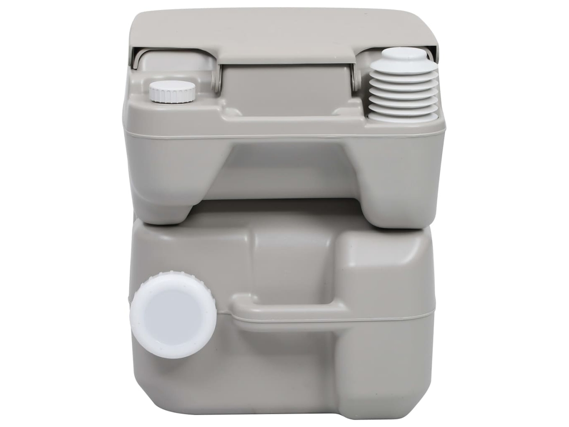 Juego de inodoro con lavabo portátil para camping