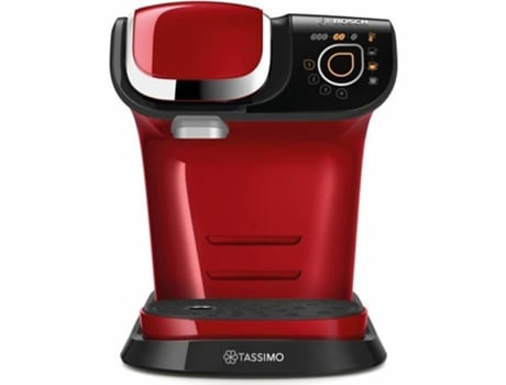 Bosch TAS1001 - Cafetera Multibebida TASSIMO HAPPY 40 Bebidas Rosa