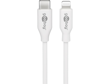 Cable Lightning GOOBAY Blanco