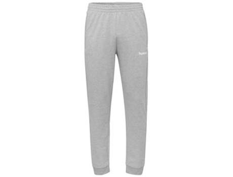 Pantalones para Hombre HUMMEL Go Gris para Fútbol (128 cm)