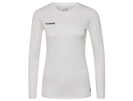 Camiseta de Mujer para Fútbol HUMMEL Firsperformance Blanco (XS)