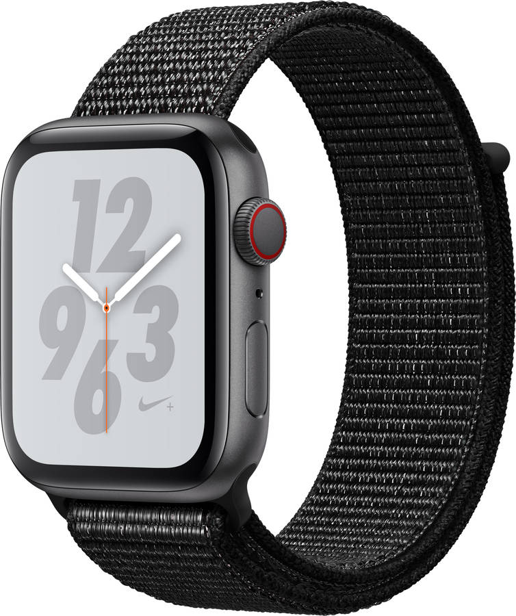 APPLE Watch Nike Series 4 Cellular (Sport loop - 44 mm - gris espacial)