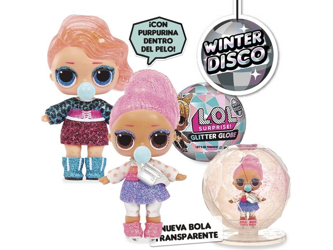 Muñecas lol glitter cheap globe