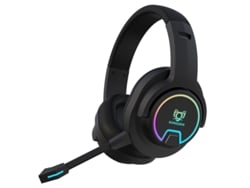 JEIIBRZUI Auriculares Wireless Mars Gaming Mhw-100 Black Argb Flow Micrófono extraíble Enp