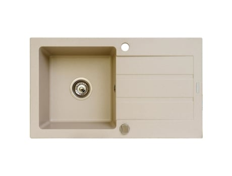 Fregadero MAIDSINKS de Un Seno 76x44 cm Beige