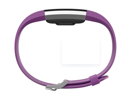 Reloj inteligente FITBIT Charge 2 con esfera negra y correa de silicona Fitness de 38 mm