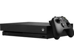 Xbox One X MICROSOFT (Reacondicionado - Señales de Uso -1 To - Negro)