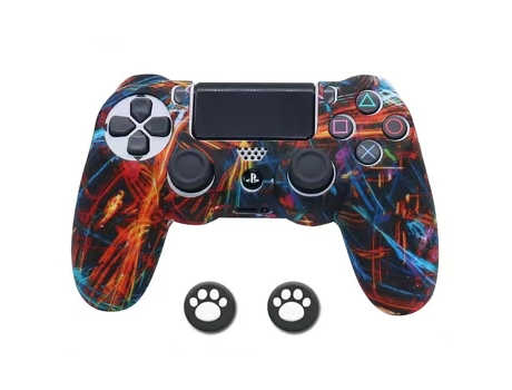 Carcasa para mando PS4 MOROROR Multicolor