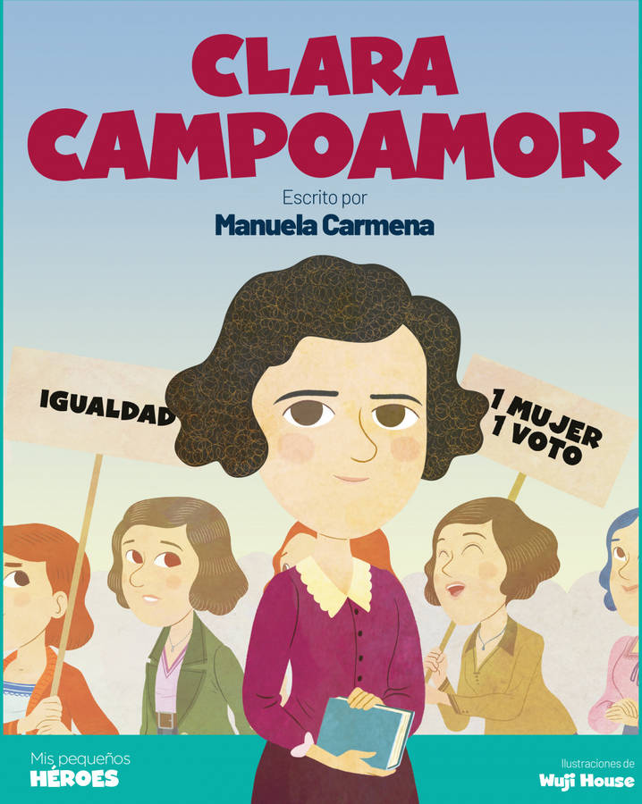 Libro Clara Campoamor de manuela carmena castrillo español escrito por tapa dura