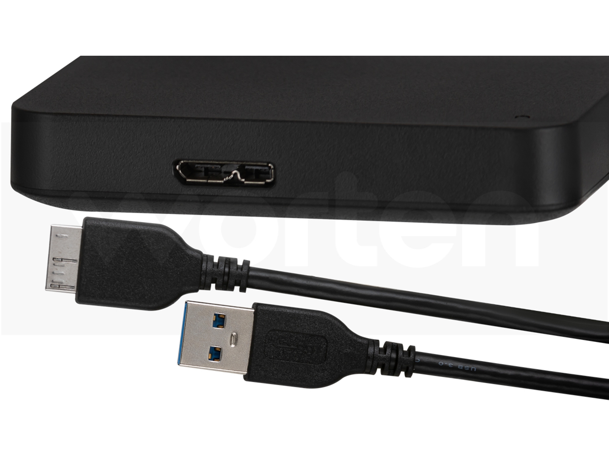 Unidad fondo Ninguna Disco HDD Externo TOSHIBA Canvio (Negro - 1 TB - USB 3.0)