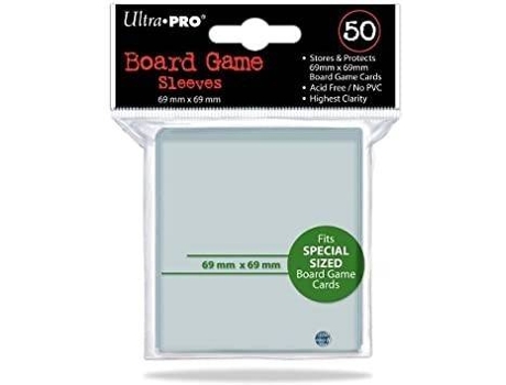 Conjunto de 50 fundas para cartas ULTRA PRO Ultra Pro 69mm x 69mm (6 años)