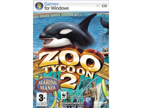 Juego Zoo Tycoon 2 Marine Mania Expansion Pack