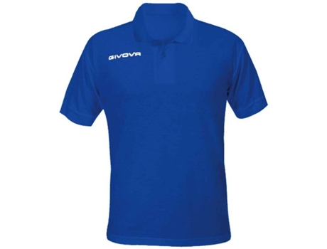 Polo de Hombre para Fútbol GIVOVA Summer Algodón Azul (XL)