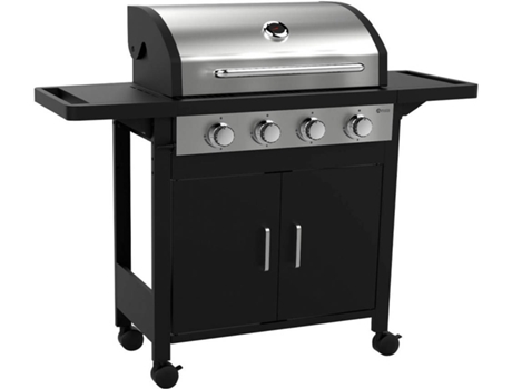 Barbacoa Amsta Ambb77807 negro metal 63 x 39