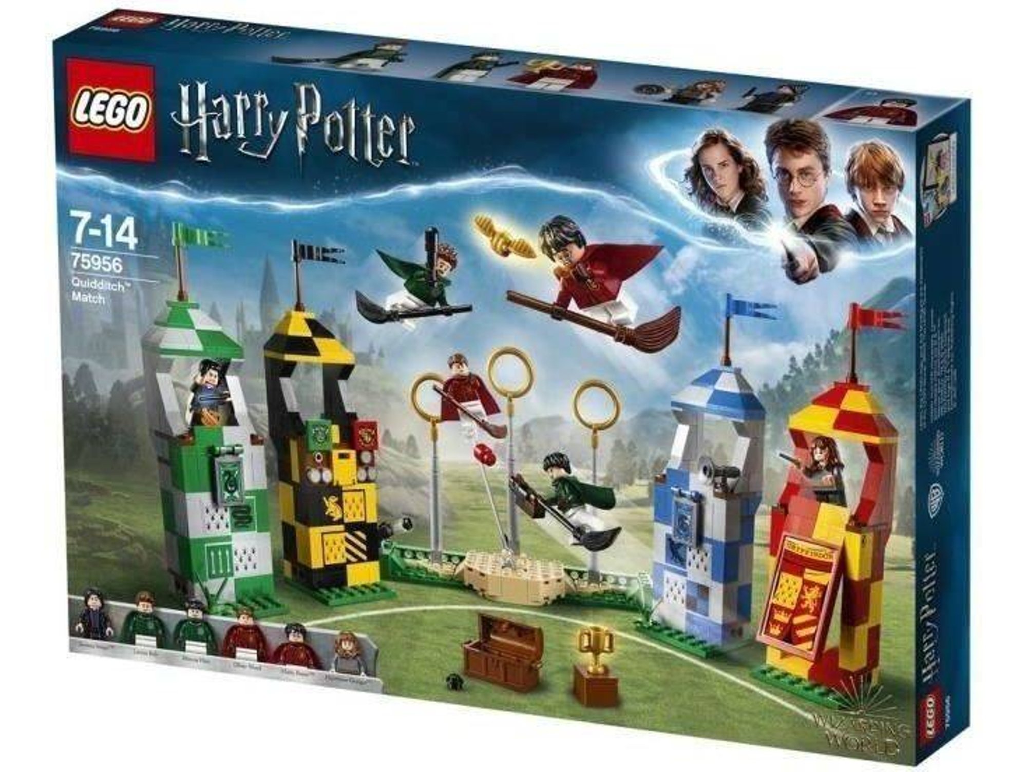 Partido de best sale quidditch lego