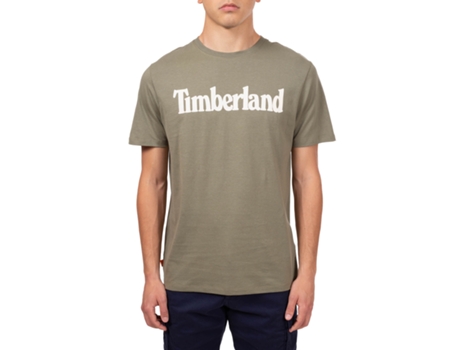 Camiseta de Hombre TIMBERLAND Verde (2XL)