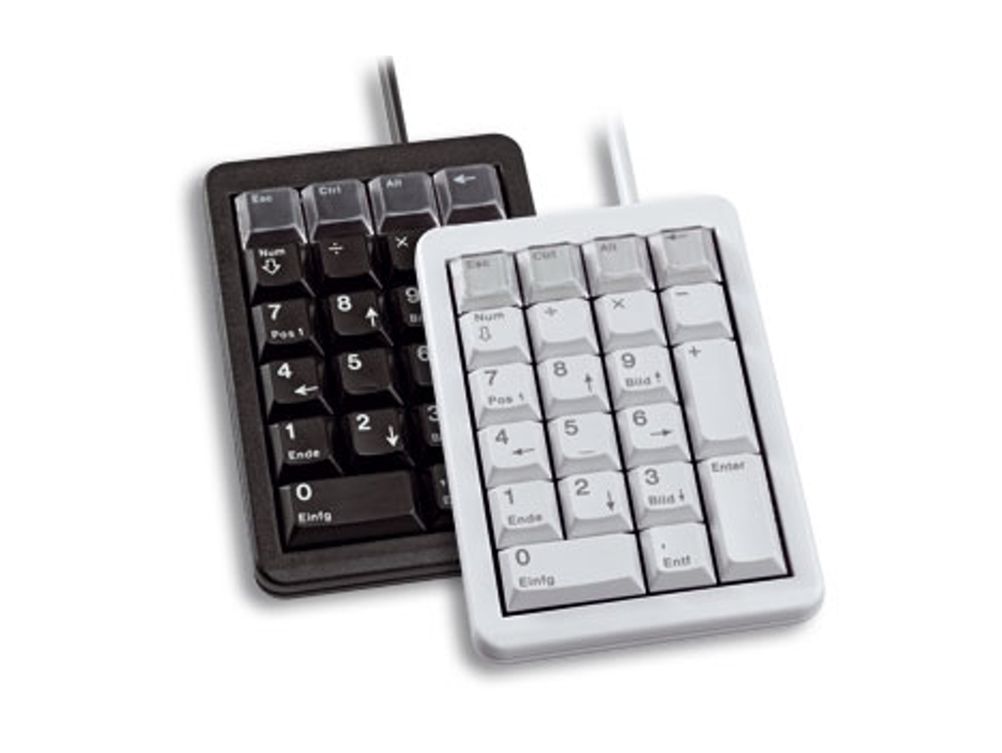 Teclado CHERRY Keypad G84-4700 USB Black (Con Cable)