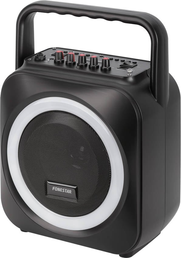 Altavoz Bluetooth FONESTAR Box-35Led (Negro - 35 W)