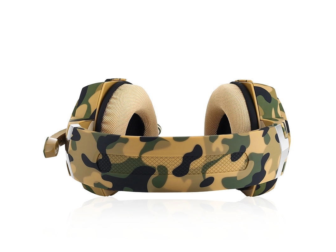 Auriculares Bluetooth TRUMSEN AG G2600 Over Ear Amarillo Camuflado