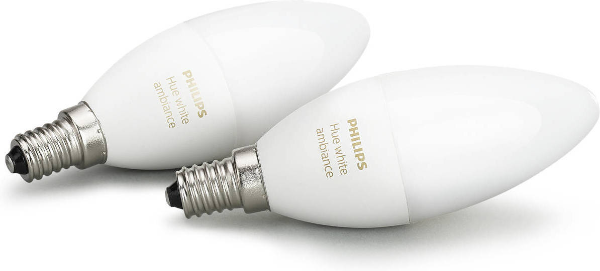 Bombilla PHILIPS HueWCA (E14 - B39 - Blanco y color)