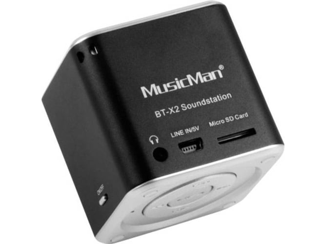 Altavoz Bluetooth TECHNAXX Musicman BT-X2 Mini Negro