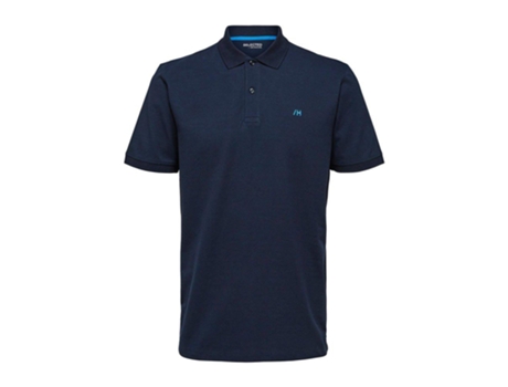 Polo de Hombre SELECTED Slhaze Azul (XL)