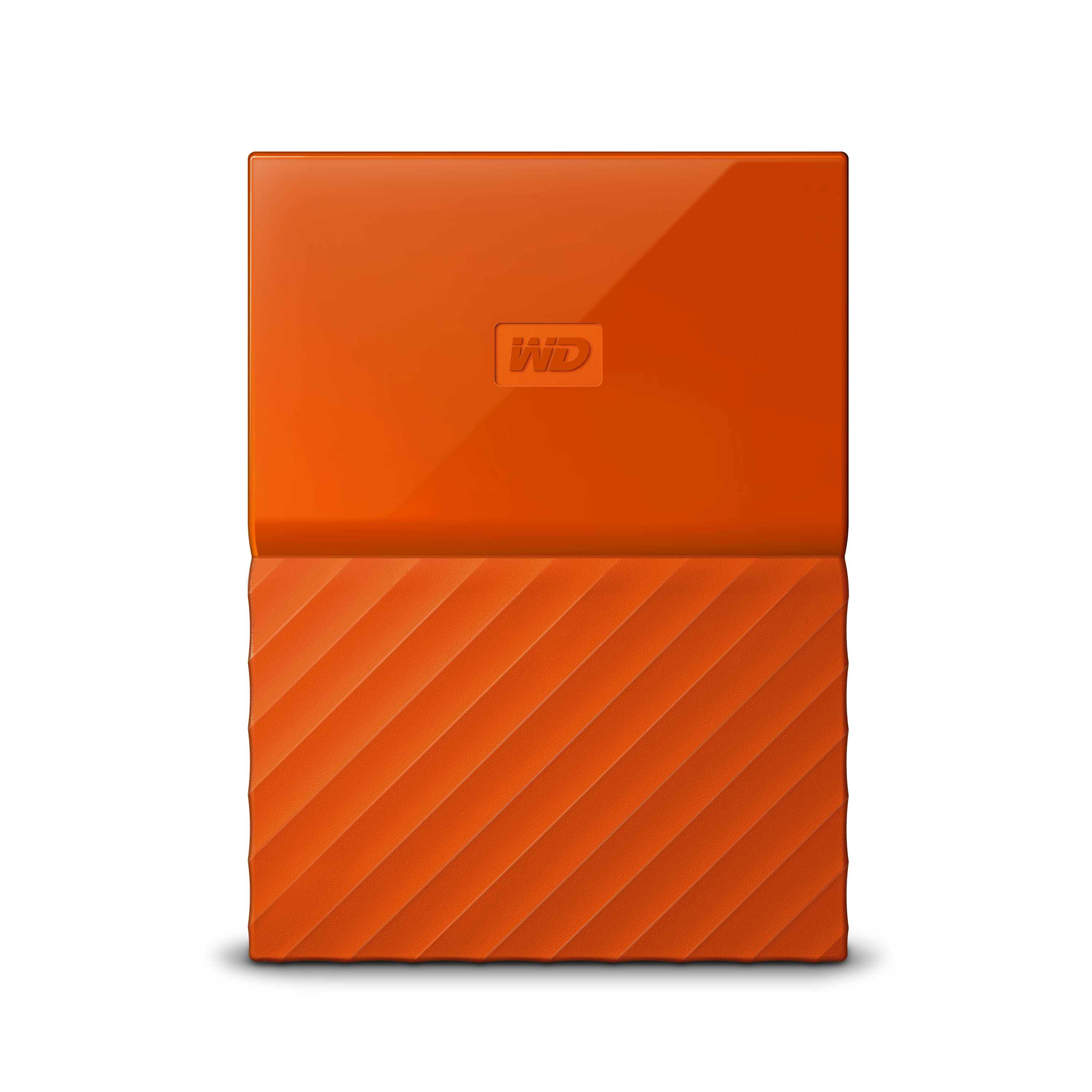 Disco HDD Externo WESTERN DIGITAL My Passport  1 TB (Naranja - 1 TB - USB 3.0)