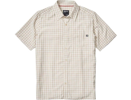 Camisa para Hombre MARMOT Eldridge Blanco para Montaña (L)