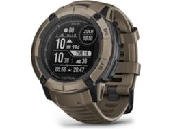 Smartwatch GARMIN Instinct 2X Tactical Edition (Bluetooth - Hasta 40 días de autonomía con energía solar - Marrón)