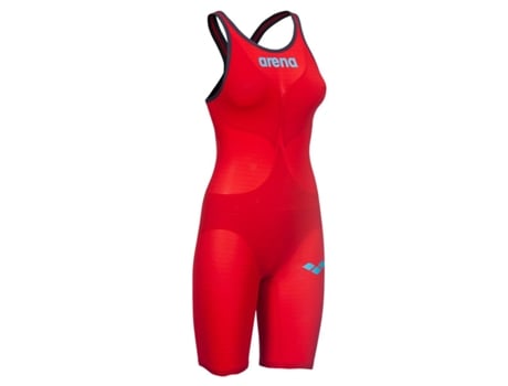 Bañador de Mujer para Natación ARENA Powerskin Ob Rojo (40)