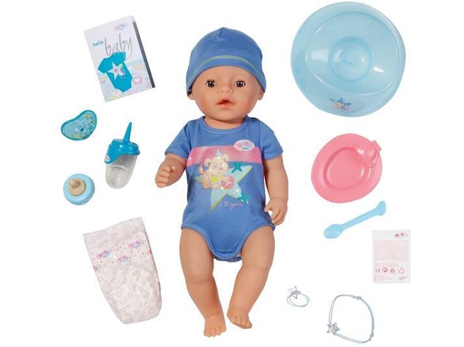 Muñeca Baby Born interactivo niño bandai zapf 819203