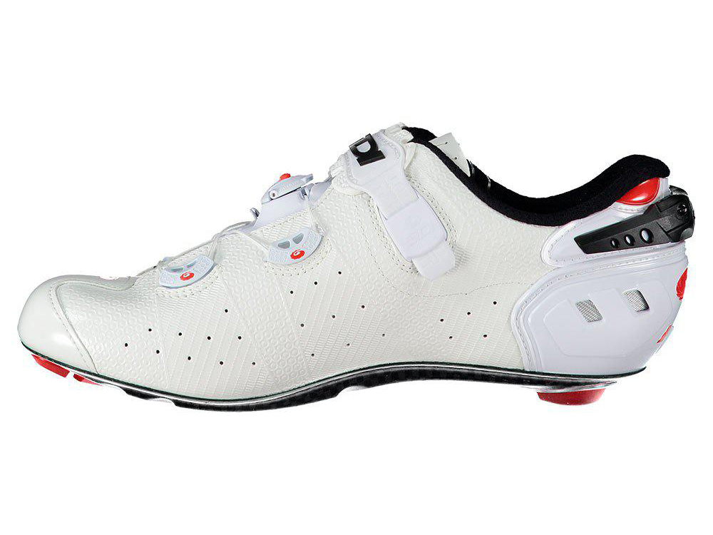 Zapatillas para Hombre SIDI Carretera Wire 2 Carbono Blanco para Ciclismo (EU 44)