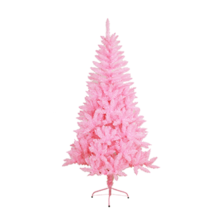 Árbol De Navidad Artificial Hoja Espumillón (240Cm 1438Tips - Rosa)