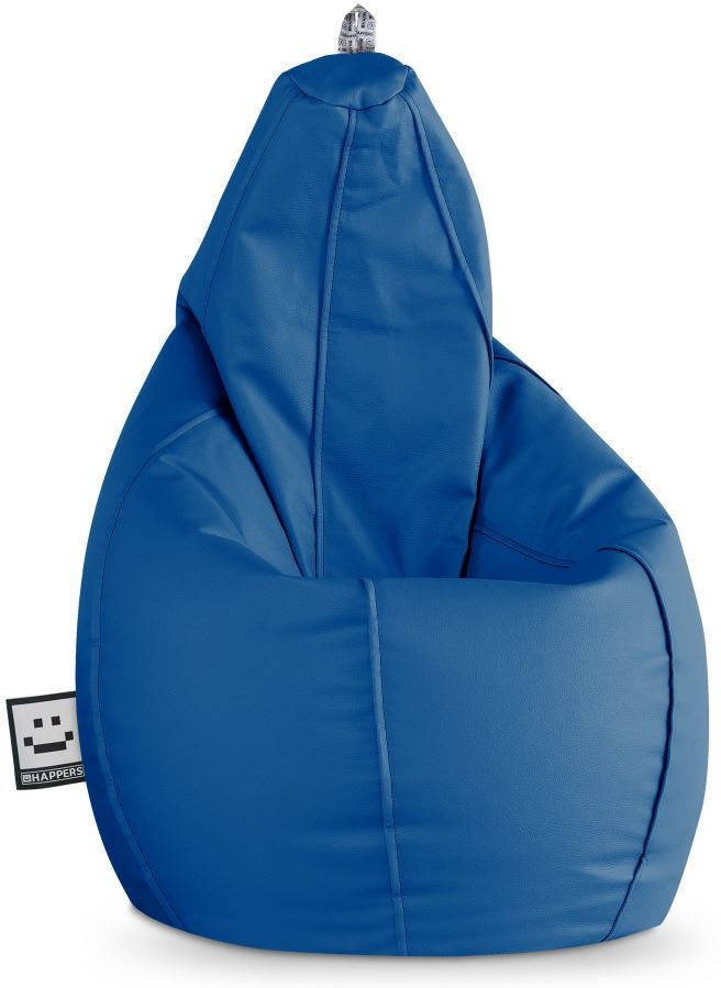 Pufe HAPPERS XL Indoor en Forma de Pera Azul