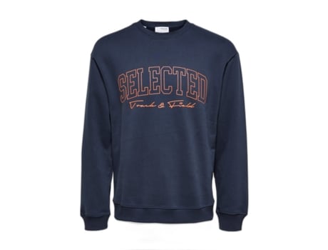 Sweatshirt para Hombre SELECTED (S - Algodón - Multicolor)